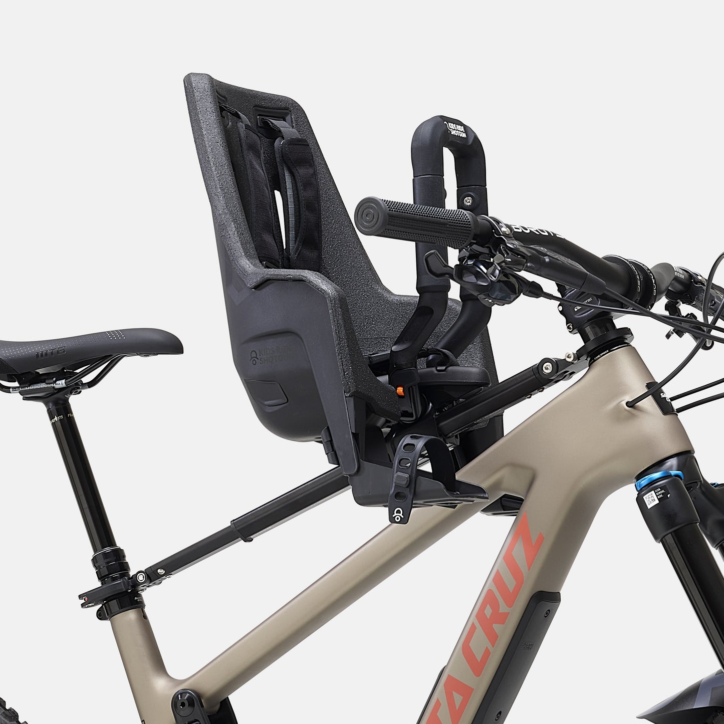 Shotgun Pro EVO — Silla MTB 2-en-1 con Manubrio Pro