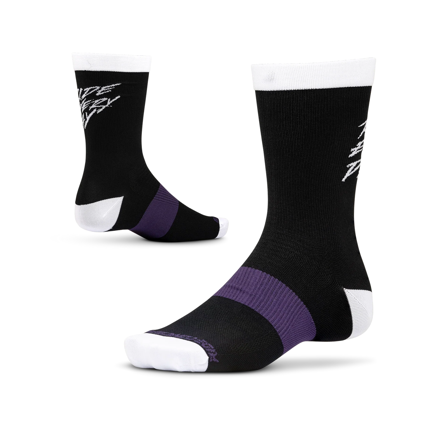 Calcetín Ride Concepts Ride Every Day Synthetic 8Unisex-Black/White