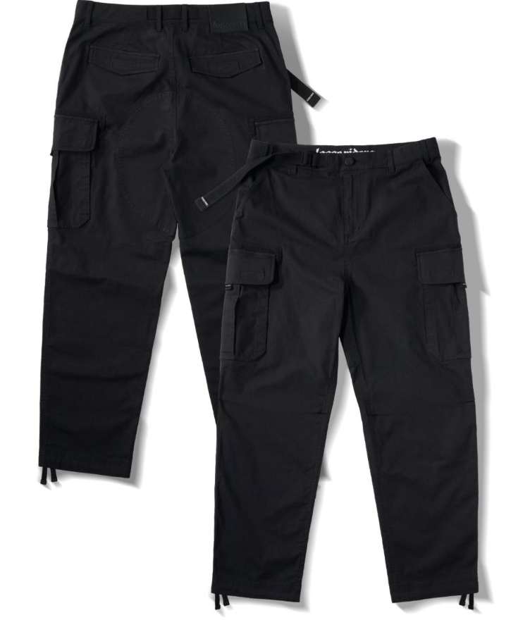 Pantalon Loose Rider District Ripstop Cargo Black