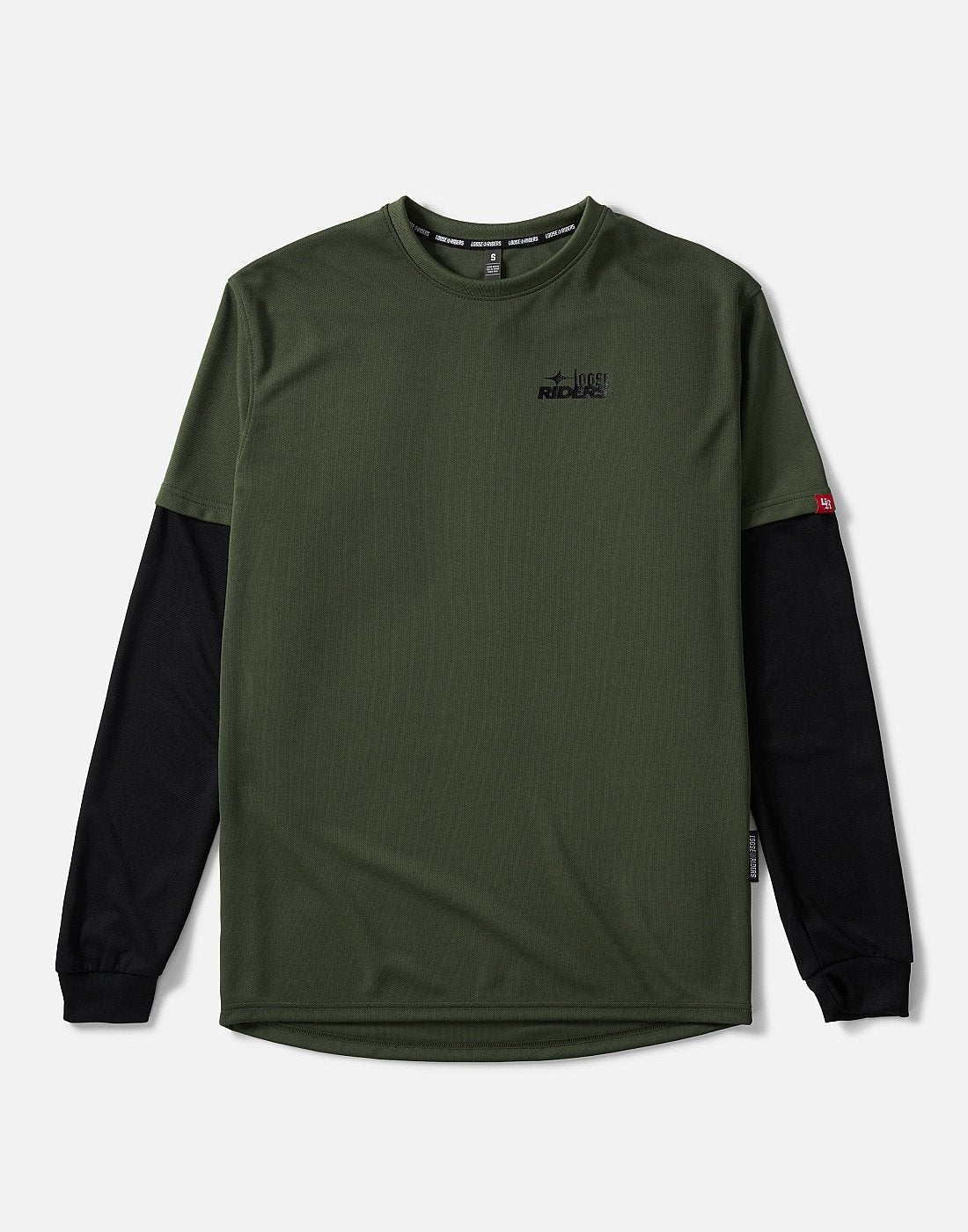 Polera Essential TW Olive Loose Riders