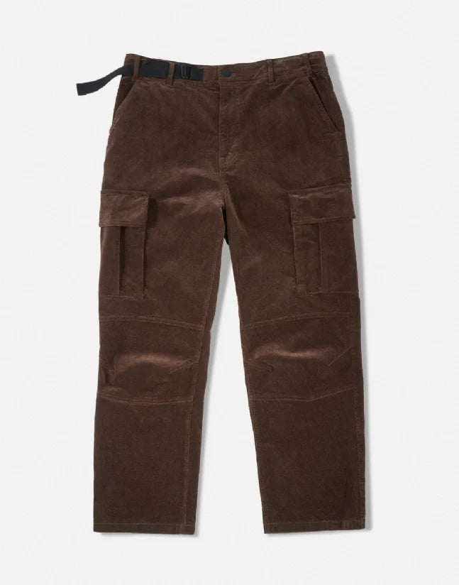 Pantalon Loose Rider District Courdoy Cargo Brown