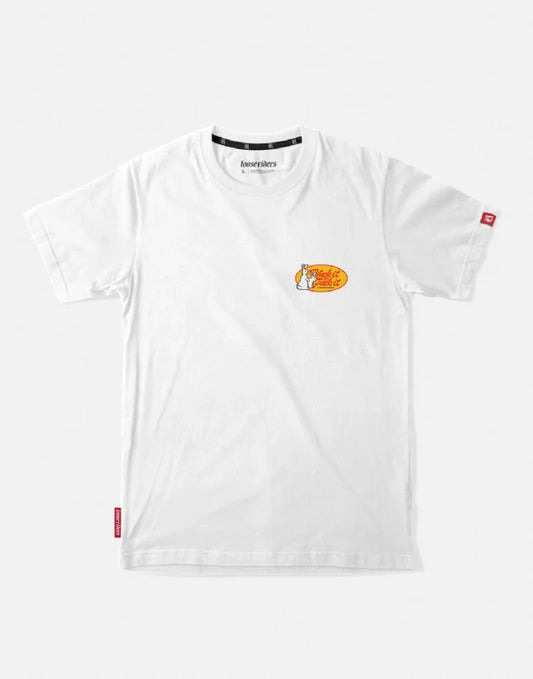 Polera Huck It Bunnies White