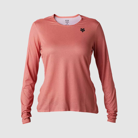 W Flexair Ascent Ls Jersey [Slmn]