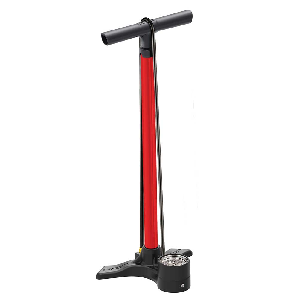 Bombin De Pie Macro Drive 2.5 Dv Rojo Lezyne