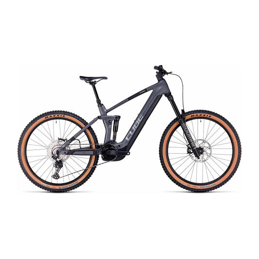 CUBE STEREO HYBRID 160 HPC RACE 750 27.5 GREY'N'METAL 27.5