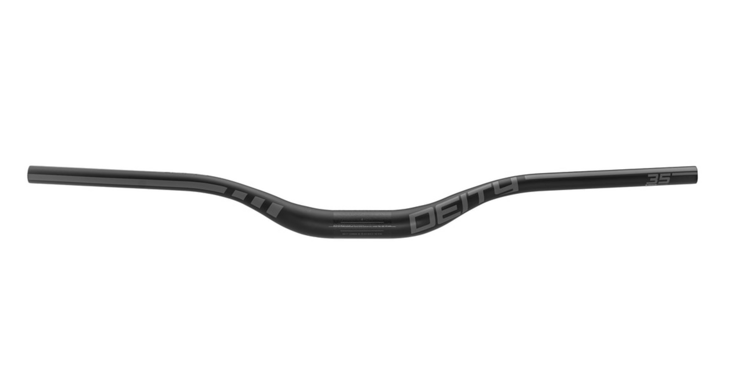 MANUBRIO DEITY SPEEDWAY CARBON 35X50MM STEALTH