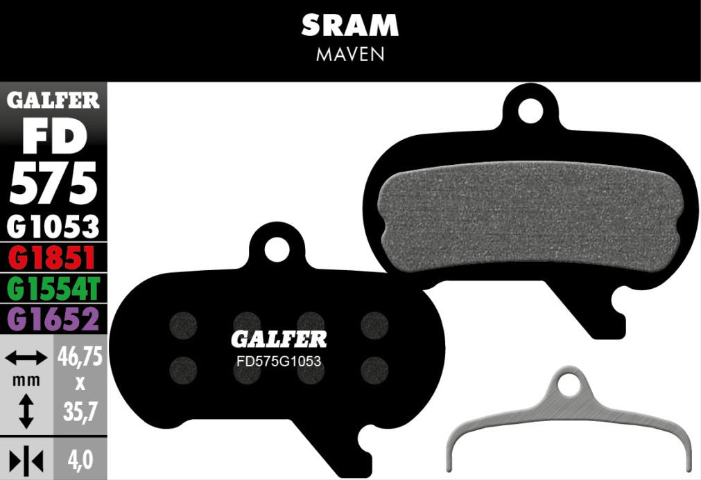 Pastillas Galfer Sram Maven [Standar]