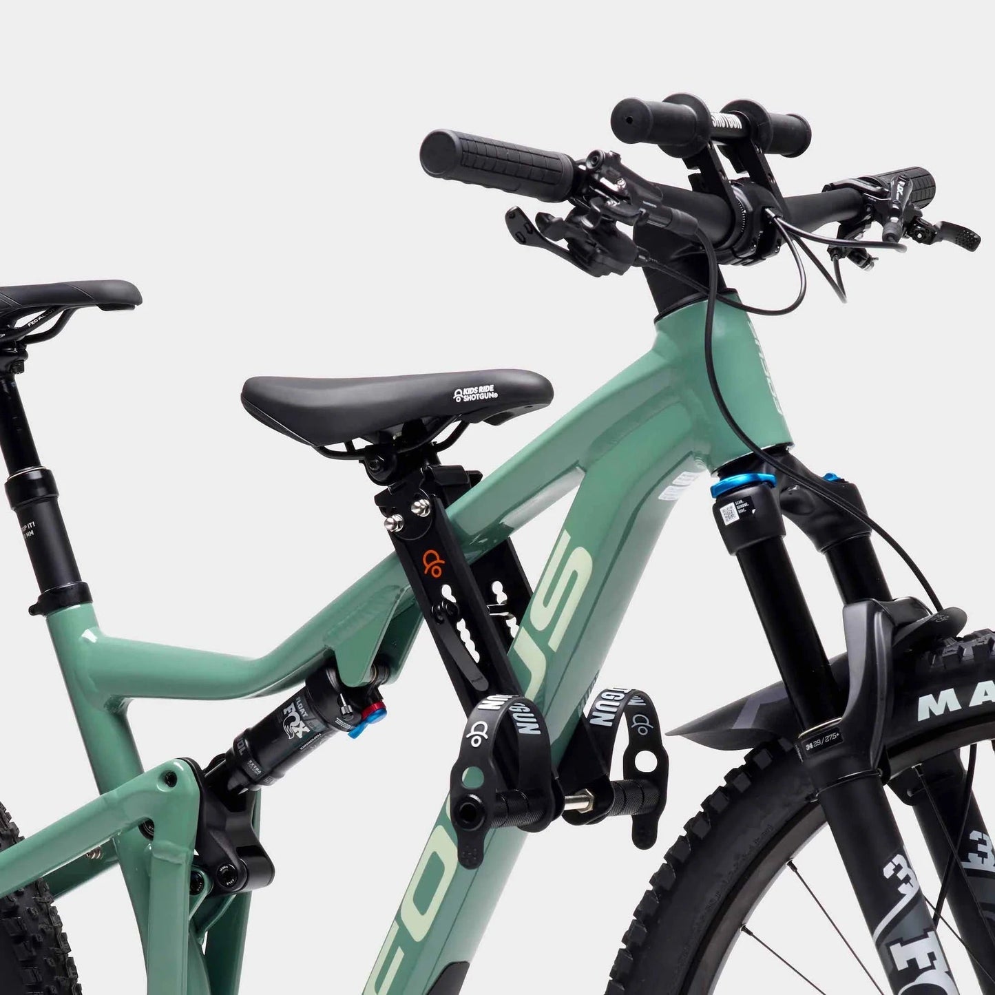 Shotgun Combo — Silla MTB Original para Niños con Manubrio