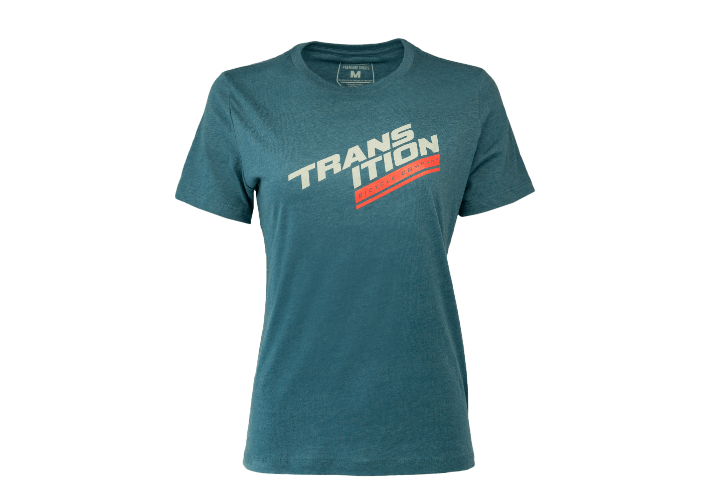 Polera Transition Mujer Stack Logo Deep Teal