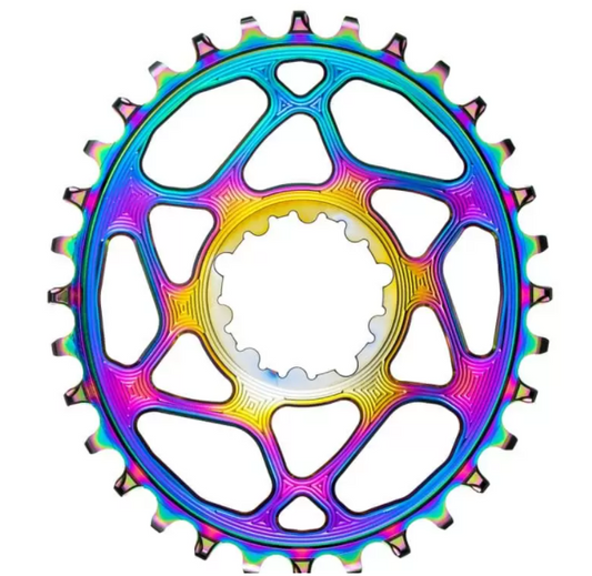 Corona Absolute Black Oval Boost Direct Mount Sram Rainbow