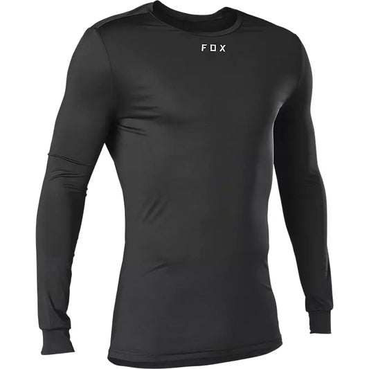 Lycra Tecbase Manga Larga [Negro]