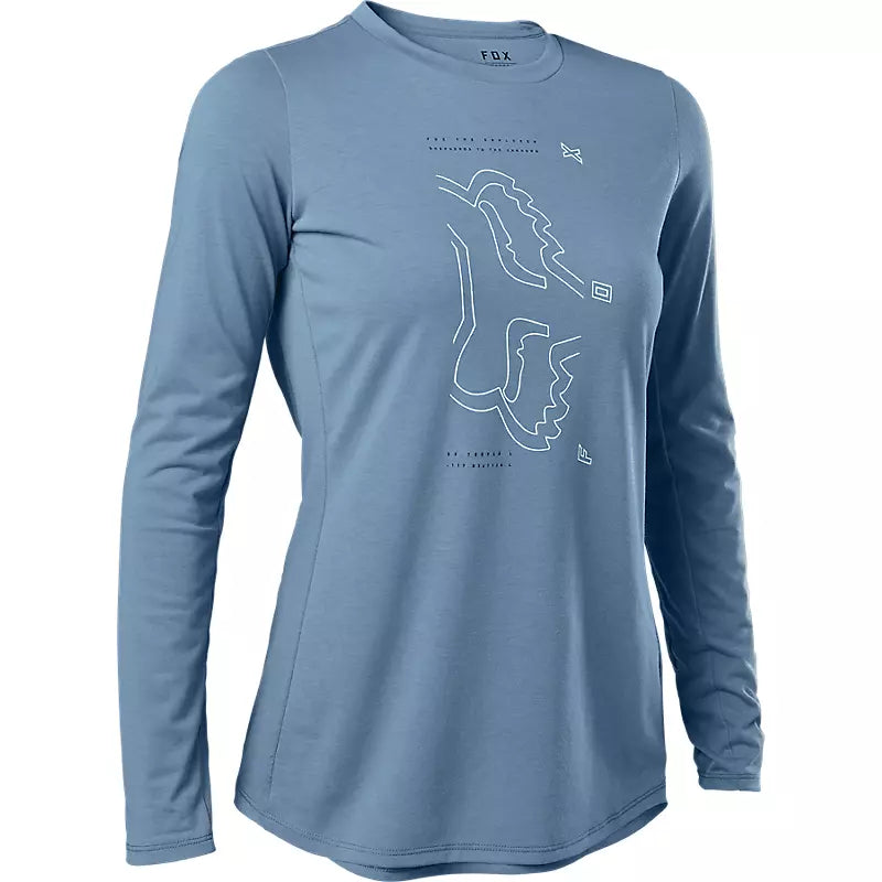 Jersey Mujer Manga Larga Ranger Dr [Azul]