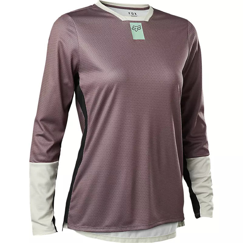 Jersey Mujer Manga Larga Defend [Morado]