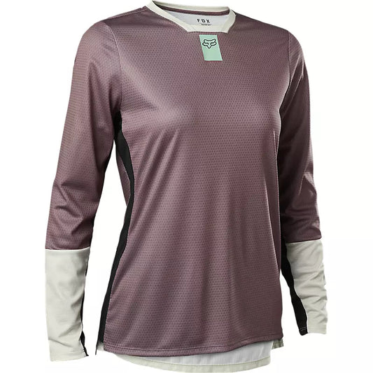Jersey Mujer Manga Larga Defend [Morado]