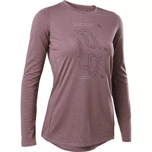Jersey Mujer Manga Larga Ranger Dr [Morado]