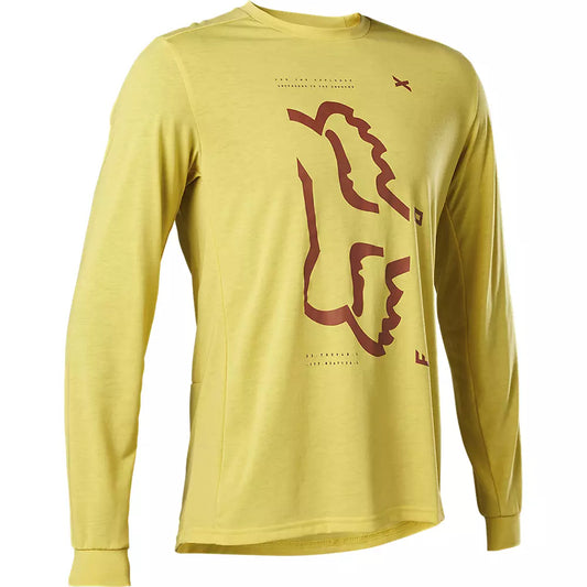 Jersey Manga Larga Ranger Dr [Amarillo]