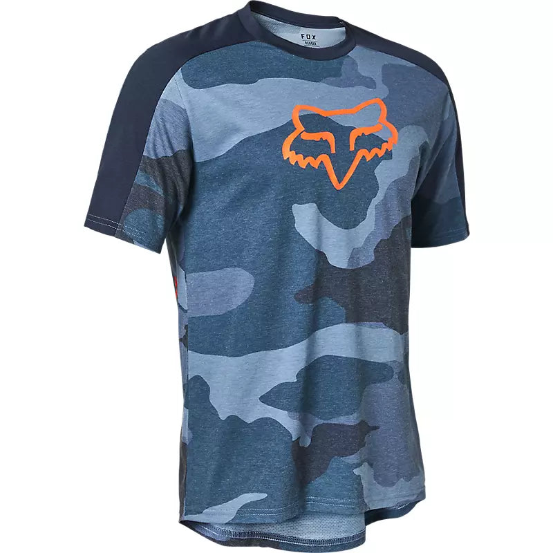 Jersey Manga Corta Ranger [Azul Camo]