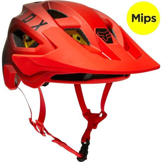 Casco Speedframe Mips  [Rojo Fluor]