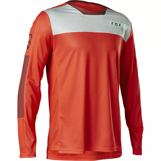 Jersey Manga Larga Defend Moth [Rojo]