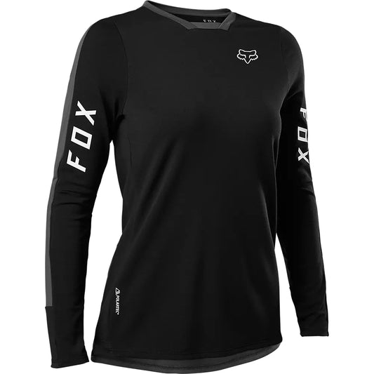 Jersey Mujer Manga Larga Defend Pro [Negro]