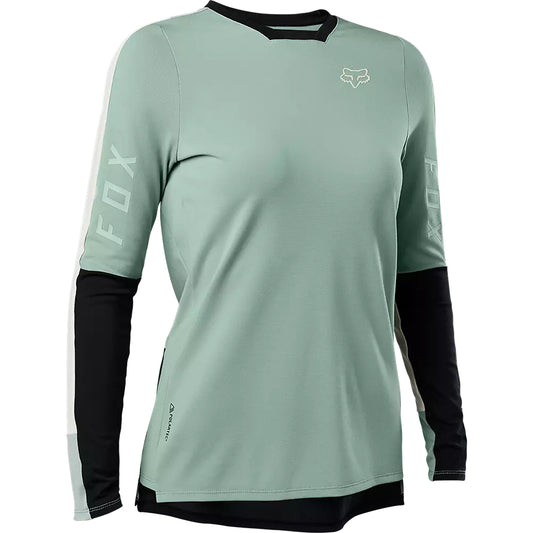 Jersey Mujer Manga Larga Defend Pro [Verde]