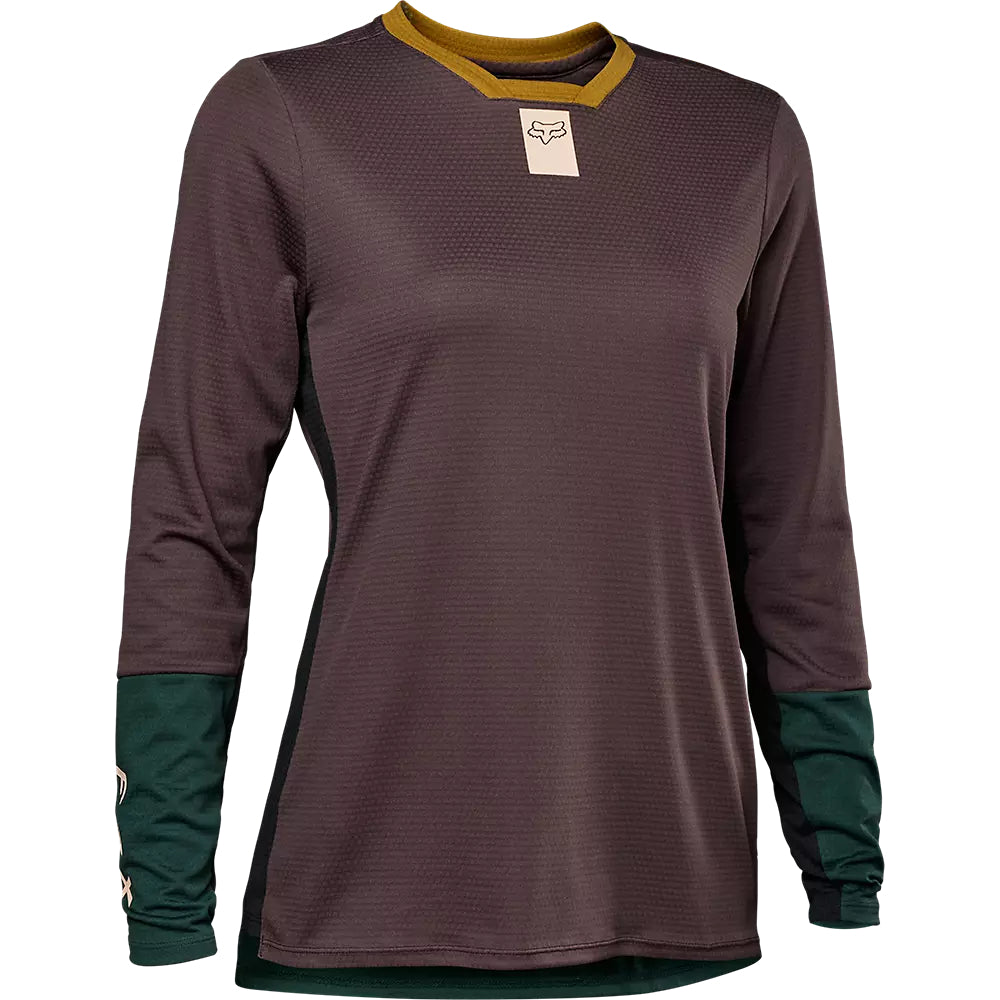 Jersey Mujer Manga Larga Defend [Morado]