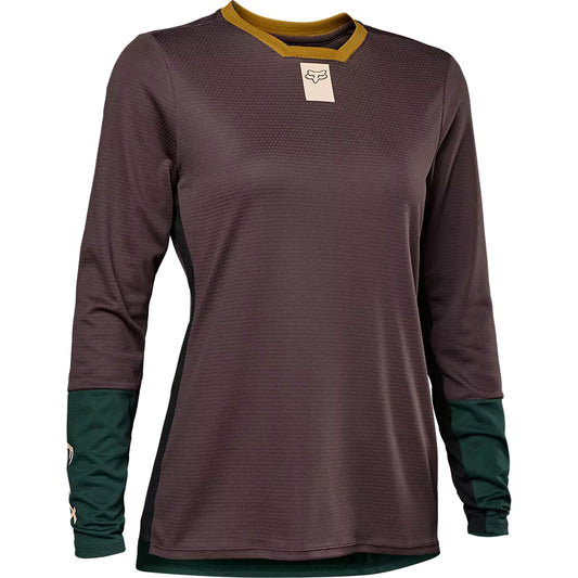 Jersey Mujer Manga Larga Defend [Morado]