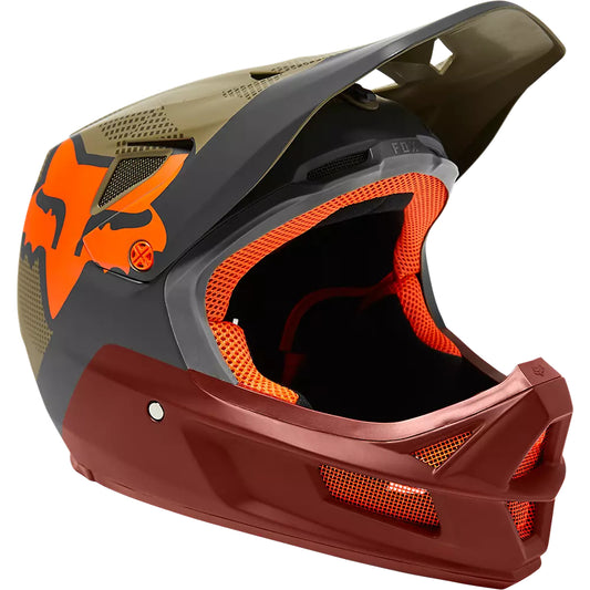 Casco Rampage Comp [Verde Camo]