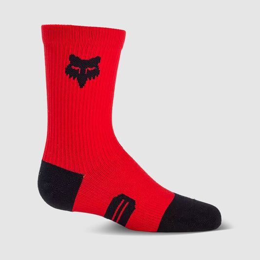 Yth 6 Ranger Crew Sock [Flo Red]