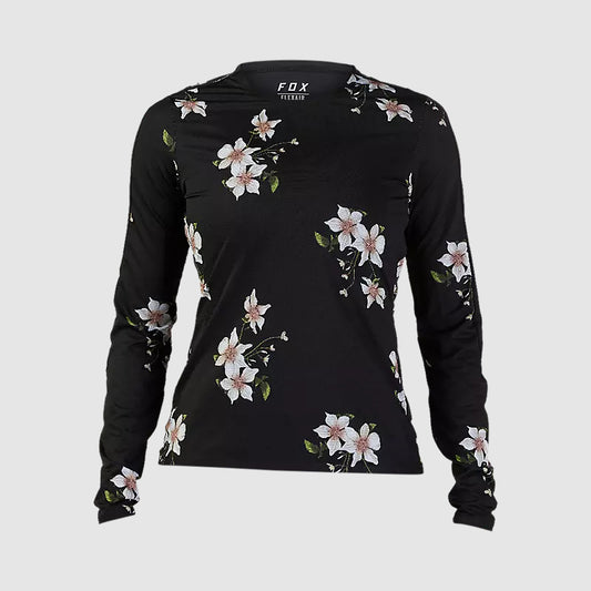 W Flexair Ascent Ls Jersey Dogwood [Blk]