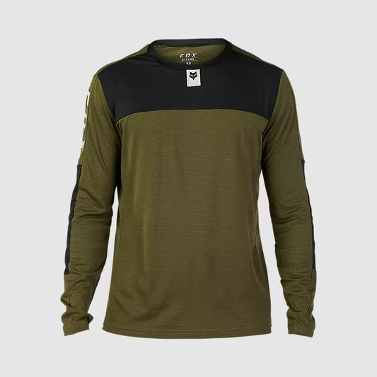 Defend Ls Jersey Foxhead [Olv Grn]